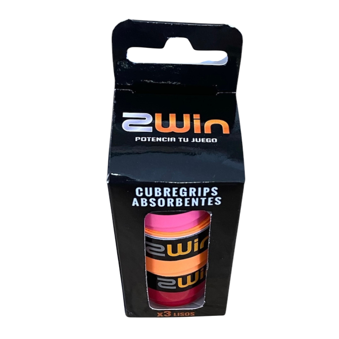 Cubre Grips Lisos Overgrips 2Win Cajita x 3 unidades (1)