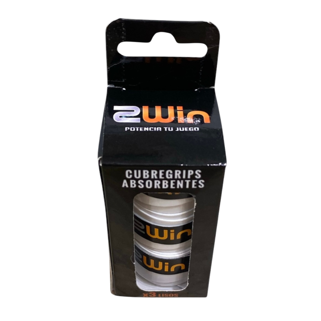 Cubre Grips Lisos Overgrips 2Win Cajita x 3 unidades (2)