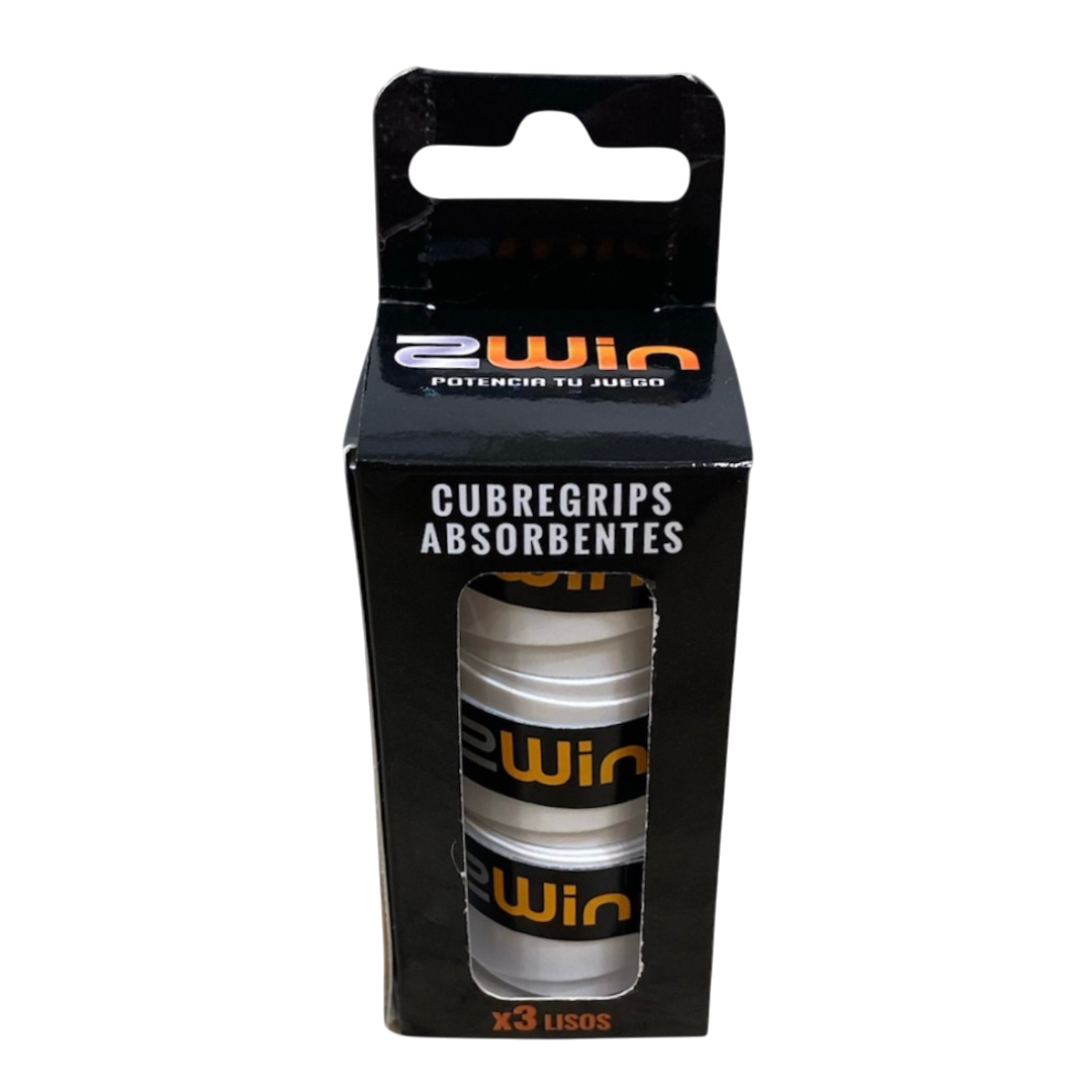 Cubre Grips Lisos Overgrips 2Win Cajita x 3 unidades (4)