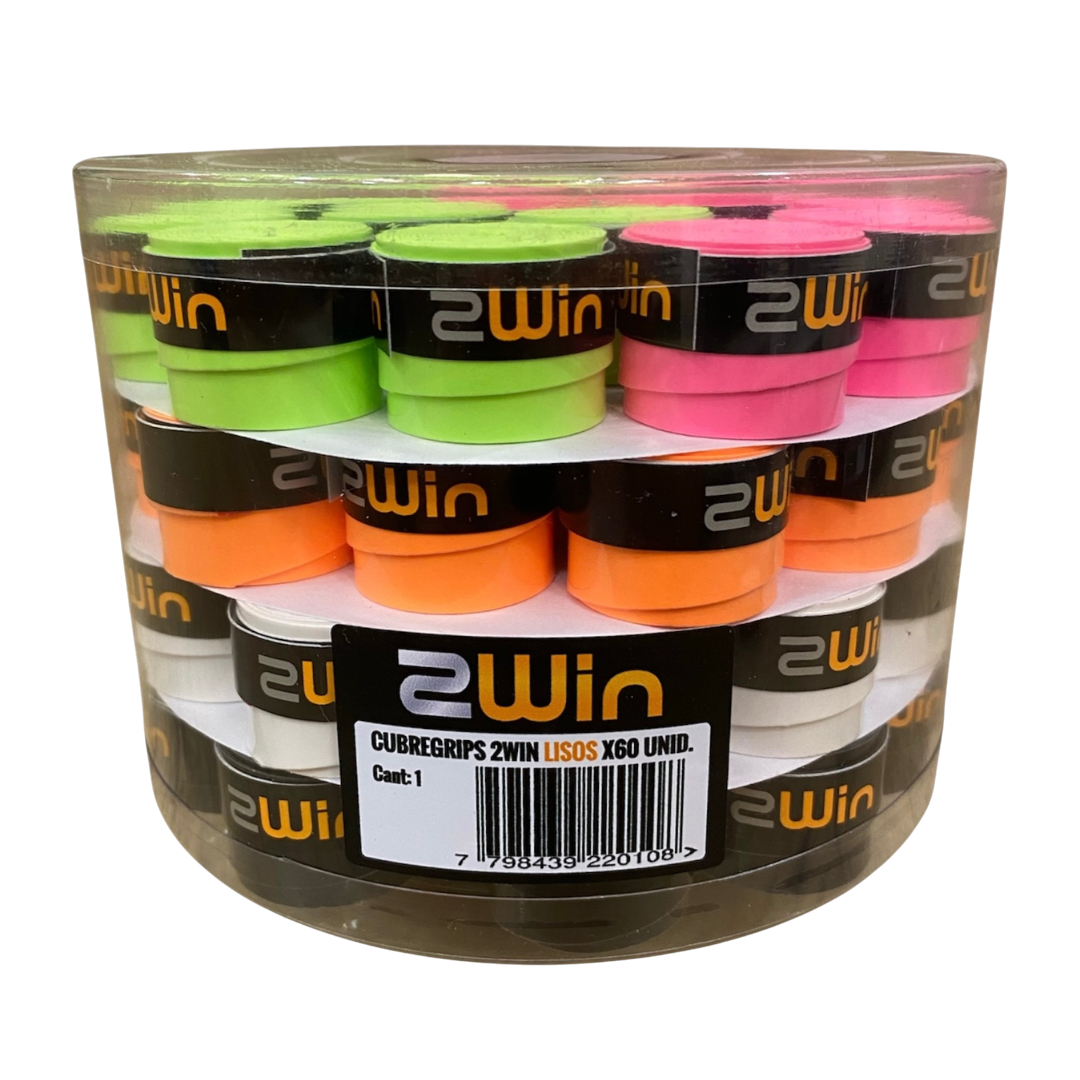 Cubre Grips Lisos Overgrips 2Win Surtidos Caramelera x 60 unidades (2)