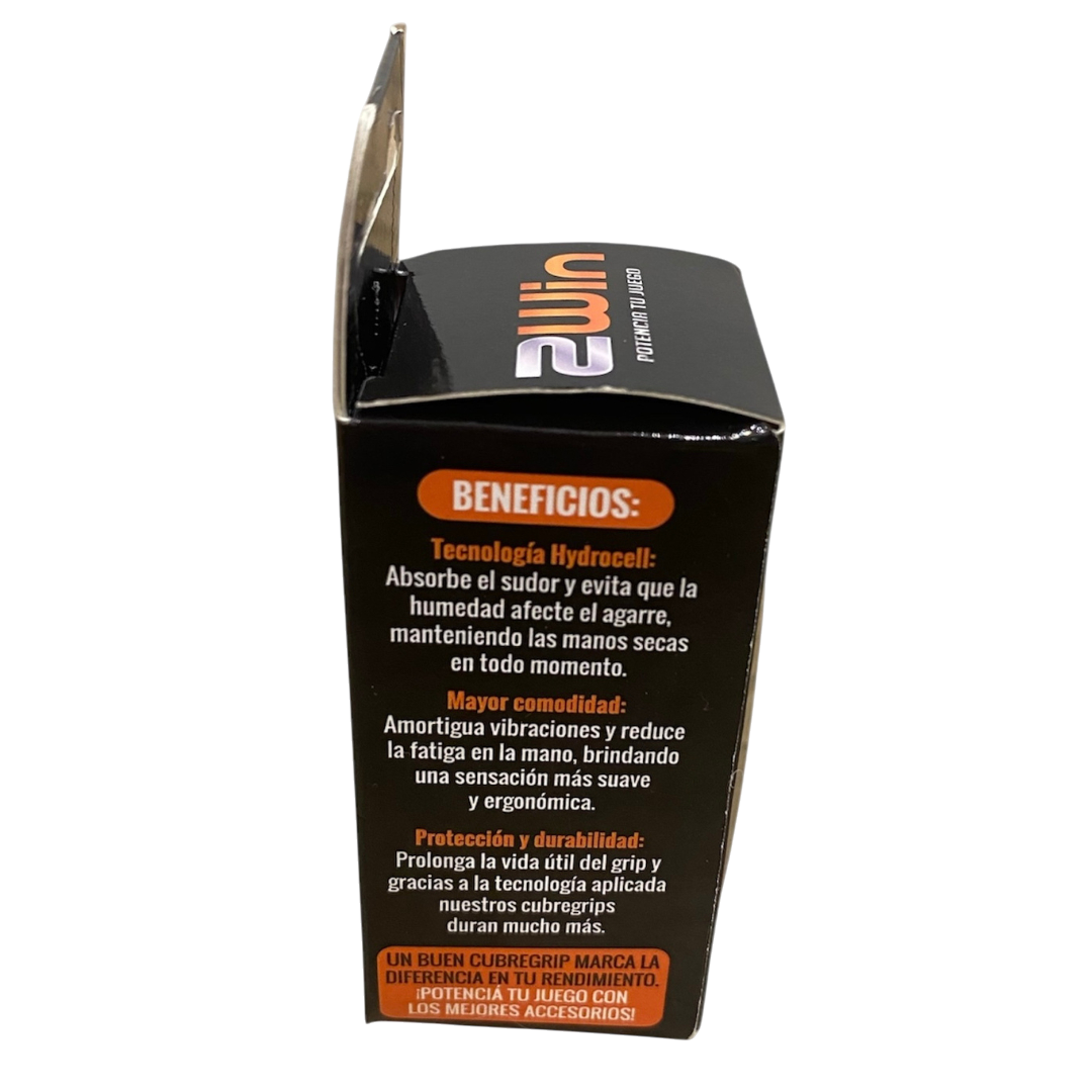 Cubre Grips Perforados Overgrips 2Win Cajita x 3 unidades IZQUIERDA